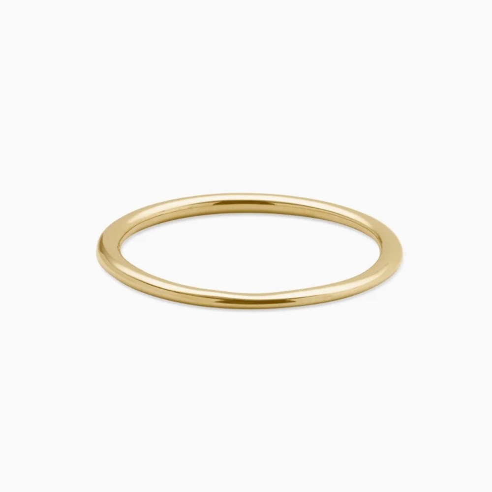 Like New Kendra Scott Haley 14k Solid Gold Ring Sz 8